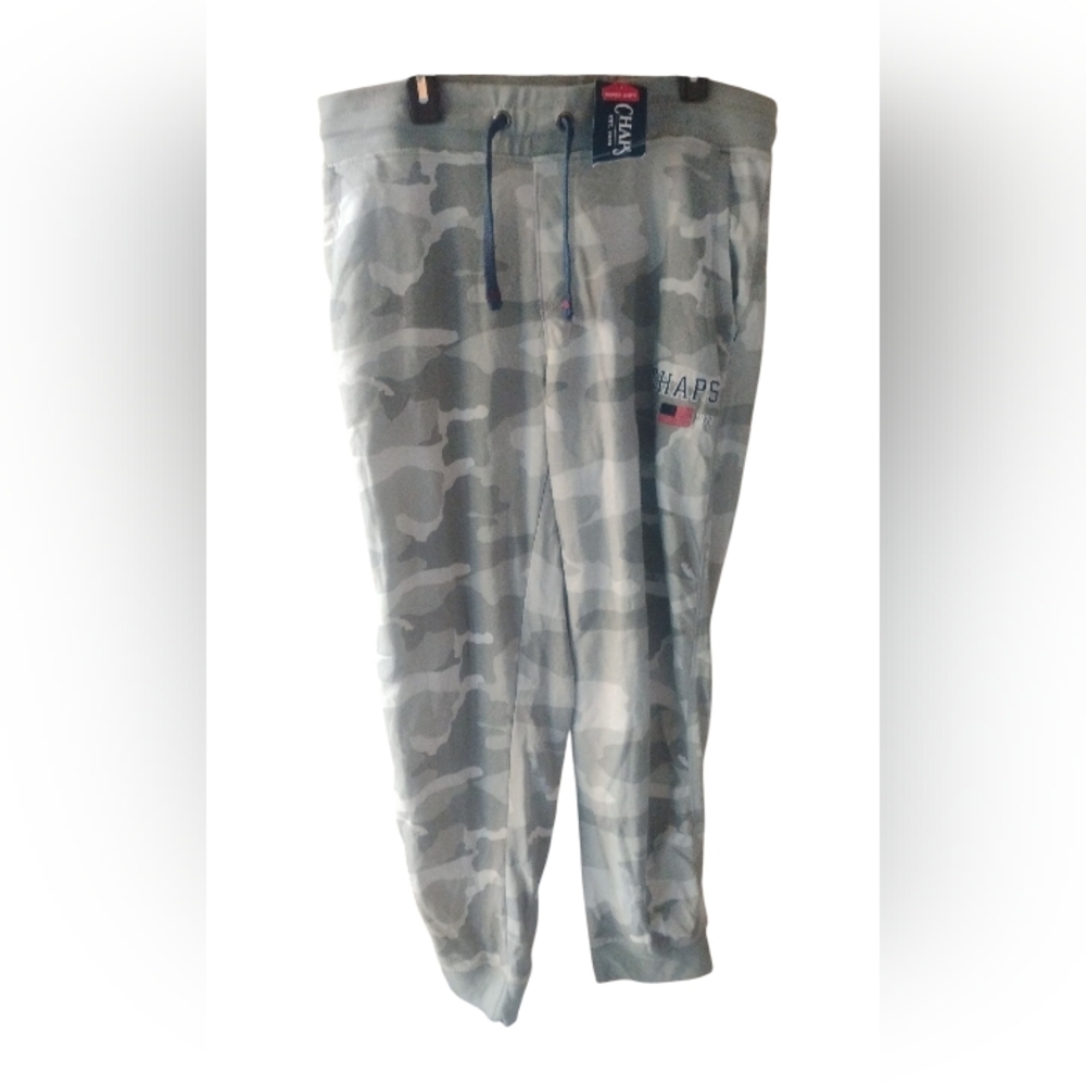 Chaps Men's Camo Casual Joggers SZ XL NWT